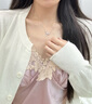 老鳳祥微笑星河S925銀項鏈輕奢吊墜高級感2025新款生日禮物女士送女朋友 微笑星河項鏈【品牌禮盒】 曬單實拍圖