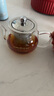金灶（KAMJOVE） 600ML茶壺 耐熱玻璃茶壺不銹鋼過濾內(nèi)膽泡茶壺 花茶壺煮茶壺A-07 曬單實(shí)拍圖