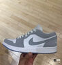 耐克（NIKE）JORDAN 1 LOW 女子運(yùn)動鞋刺繡板鞋 DC0774-105 41 曬單實(shí)拍圖