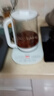 蘇泊爾（SUPOR）養(yǎng)生壺 燒水壺1L迷你養(yǎng)生杯 全玻璃 煮茶器 恒溫壺 家用煮茶熱水壺保溫全玻璃SW-10Y05Q 曬單實(shí)拍圖