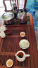 金灶（KAMJOVE）自動(dòng)上水功夫茶具套裝 花梨木實(shí)木茶盤 整套茶具茶海茶臺(tái)R-580 搭配K9 陶瓷茶具 茶水桶 1個(gè) 曬單實(shí)拍圖