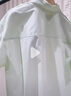 MO&Co.【UPF40+涼感防曬服】襯衫含夏設(shè)計(jì)感前短后長(zhǎng)白色摩安珂 冰川綠色 S 160 曬單實(shí)拍圖