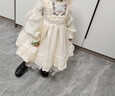 葉余女童洛麗塔Lolita蕾絲公主裙周歲生日禮服寶寶蓬蓬紗西班牙連衣裙 原版發(fā)帶 80 曬單實(shí)拍圖