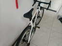 蘭令公路車(chē)自行車(chē)700C內走線(xiàn)破風(fēng)架手變一體碟剎成人男青少年學(xué)生單車(chē) 暗夜之影 象牙白 一體把 90%安裝 700C (165-185CM) 18速 藍圖R5/順泰手變 線(xiàn)拉油碟 曬單實(shí)拍圖