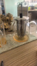 金灶（KAMJOVE）玻璃泡茶壺茶壺茶水分離 耐高溫飄逸杯茶具整套茶水壺杯子大容量 A-19【750mL】 曬單實(shí)拍圖