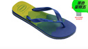 havaianas哈唯納BrasilFresh漸變色人字拖夏外穿夾腳平底拖鞋海邊 7893-海洋藍(lán) 41-42 巴西碼 曬單實(shí)拍圖