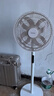 美的（Midea）【幸運草安睡風(fēng)扇SE】直流變頻輕音家用立式遙控電風(fēng)扇柔風(fēng)落地扇臺式桌面大風(fēng)量一級能效輕羽扇 曬單實拍圖