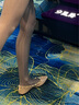 寶娜斯小腿襪中筒絲襪超薄夏季女大腿襪JK性感防滑中筒絲襪 曬單實拍圖
