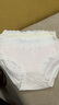 FitonTon5條裝內(nèi)褲女純棉抗菌100%棉襠無痕中腰甜美少女生三角短褲 曬單實拍圖