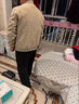 皮爾卡丹夾克男士2025秋季新款翻領(lǐng)純色簡約休閑青年外套時(shí)尚百搭上衣男裝 卡其色 XL 【建議體重140-155斤】 曬單實(shí)拍圖