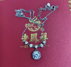 老鳳祥足銀輕奢項(xiàng)鏈女士氣質(zhì)小方糖飾品女生紀(jì)念日生日禮物送女友老婆 優(yōu)雅白*方糖項(xiàng)鏈*定制賀卡 曬單實(shí)拍圖