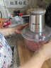 小熊（Bear）絞肉機家用 輔食機嬰兒絞餡機 碎肉機 多功能料理攪拌 打蒜器電動 攪肉機 約2升雙刀QSJ-B03E1 曬單實拍圖