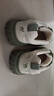 駱駝（CAMEL）經(jīng)典丑萌鞋女時尚撞色厚底戶外休閑鞋 L24S255657A 米/銀/綠 37 曬單實拍圖