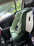 虎貝爾（HBR）E360pro兒童安全座椅汽車嬰兒0-12歲寶寶i-Size認(rèn)證 棋盤格綠 曬單實(shí)拍圖