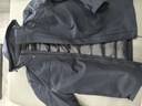 雅戈?duì)枺╕OUNGOR）羽絨服男連帽羽絨服聚酯纖維面料鵝絨填充保暖舒適 藏青VLYD419889FTA M 170/92A 曬單實(shí)拍圖