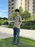 馬克華菲2025新款秋季哈倫男士牛仔褲男青少年潮牌寬松休閑百搭褲子男褲 曬單實(shí)拍圖