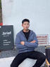 JASONWOOD官方正品高端品牌冰絲防曬衣男士2025春夏季皮膚衣戶(hù)外速干釣魚(yú)服 高檔霧藍【現貨速達】修身款式，建議拍大一尺碼 XL 【130-145斤】 曬單實(shí)拍圖