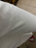 尚都比拉春秋腰間兩側(cè)雙扣收腰對(duì)稱插袋窄版闊腿牛仔長褲女 噴流白 M  曬單實(shí)拍圖