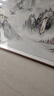 泓硯山水畫靠山圖客廳風(fēng)景流水生財(cái)裝飾辦公室沙發(fā)背景墻國(guó)畫牌匾掛畫 錦繡山河 213.5*79.5cm/幅（升級(jí)銅角框） 曬單實(shí)拍圖