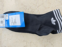 阿迪達(dá)斯 （adidas）三葉草系列 中性 ORI TREF ANK 3P 三雙裝襪子 KA9263 黑色 L 曬單實(shí)拍圖