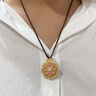 足銀9999描金牡丹花銀吊墜新中式國(guó)風(fēng)琺瑯彩純銀項(xiàng)鏈女百搭送禮物 牡丹花足銀項(xiàng)鏈 曬單實(shí)拍圖
