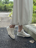 愛步（ECCO）休閑鞋女 2025新款百搭平底鞋簡約球鞋板鞋德訓(xùn)鞋 街頭272833 灰白色/白色27283350153 39 曬單實(shí)拍圖