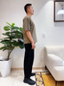 貴之步男士休閑皮鞋時尚鏤空休閑鞋透氣百搭鞋子男 G507 黑色  43  曬單實拍圖