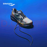Saucony索康尼勝利22 GTX跑步鞋男專(zhuān)業(yè)緩震防潑水訓練運動(dòng)鞋 綠灰黃 41 曬單實(shí)拍圖