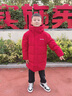 波司登25年冬季羽絨服男女兒童中長(cháng)款加厚5A抗菌4防面料連帽外套 曬單實(shí)拍圖