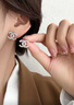 香奈兒（Chanel）耳環(huán) 時(shí)尚經(jīng)典雙C耳釘 女款 節(jié)節(jié)日送禮送女友媽媽節(jié)日送禮 銀色A88429S 均碼 曬單實(shí)拍圖