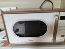美的（Midea）小滋味微波爐烤箱一體機(jī)小型家用微波爐光波加熱一級能效平板變頻復(fù)古美拉德風(fēng)C1G2 曬單實(shí)拍圖