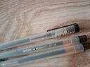 晨光(M&G)0.5mm黑色中性筆經(jīng)典拔蓋半針管簽字筆物美系列辦公水筆GP1280A 12支裝（送橡皮1塊） 曬單實拍圖