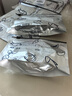 瑪仕福 鋁箔保鮮袋 食品級密封袋冰箱冷凍專用加厚自封口袋拉鏈?zhǔn)?小號+中號+大號（各10只） 曬單實(shí)拍圖