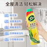 潔而亮多功能清潔乳廚房強力去油污 浴室馬桶瓷磚清潔劑檸檬香600g*2瓶 曬單實拍圖