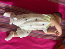 優(yōu)奇嬰兒哈衣夏款嬰幼兒爬服熊貓假兩件薄2025寶寶莫代爾連體衣短袖夏 曬單實(shí)拍圖