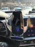 凱臣車載手機支架無線充電器全自動汽車手機支架車用內(nèi)出風口導航支架 銀色A1【無線快充-自動鎖緊】 曬單實拍圖