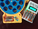 南孚電池南孚可充電電池5號7號電池大容量話(huà)筒玩具門(mén)鎖電池通用電池充電器 5號8節+4槽液晶充電器 曬單實(shí)拍圖