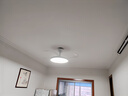 鉆石牌風(fēng)扇燈一體餐廳燈吊扇燈客廳臥室隱形電扇吸頂燈變頻超薄款護眼燈 變頻42寸遙控【一級能效】吊桿 曬單實拍圖