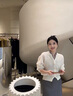 CARNEGIE&KEITH絲巾女2025新款真絲巾披肩100%桑蠶絲真絲高端小方巾女士退休禮物 黑白條紋 禮盒裝【100%桑蠶絲】 曬單實拍圖