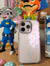 FUNNY RICH薄荷小花適用iPhone16ProMax手機(jī)殼漸變色蘋果15pro透明新款保護(hù)套磁吸女14防摔ins小清新可愛 撞色粉綠 iPhone 15 Pro 曬單實拍圖