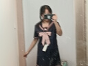 茉衣雅（MOYIYA）2025春夏jk制服水手服正版日系學院風女學生美少女套裝 短袖+42cm短裙+領(lǐng)結(jié)【十九櫻套裝 L 曬單實拍圖