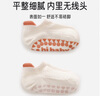 愛(ài)寶適寶寶地板襪夏款嬰兒襪子室內(nèi)學(xué)步襪防滑襪3雙裝粉白灰M碼  S768 曬單實(shí)拍圖