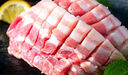 龍大肉食帶皮抽肋五花肉 凈重600g 精品帶肋肉豬五花 烤肉燒烤紅燒肉食材 曬單實(shí)拍圖