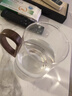 Luxury Flowers刻字百家姓加厚泡茶杯子玻璃水杯大號玻璃茶杯帶把男士辦公泡茶杯 透明胡桃木把手茶杯【趙】 無(wú)規格 曬單實(shí)拍圖