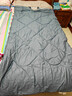 愛(ài)夢(mèng)軒老人睡袋純棉成人護肩防踢被加寬全棉戶(hù)外冬季四季家用空調房保暖 【護肩防踢】100*225cm 藍灰 6.6斤 秋冬 曬單實(shí)拍圖
