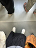 2025包頭拖鞋女外穿一腳蹬時(shí)尚新款家居防滑夏季軟底懶人平底涼鞋 白色 40 -41偏小 曬單實(shí)拍圖