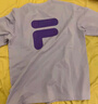 斐樂(lè)（FILA）FUSION潮牌情侶多彩短袖T恤2025新款男女短T時(shí)尚大logo夏季短袖 奇幻紫-VT M 170/92A 【寬松版型】 曬單實(shí)拍圖