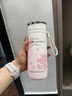 Vanow保溫杯女士咖啡杯陶瓷內(nèi)膽茶水分離生日禮物水杯七夕情人節(jié)教師節(jié) 曬單實拍圖