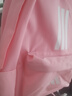 阿迪達(dá)斯 （adidas）雙肩包男女包 運(yùn)動(dòng)休閑包粉色簡(jiǎn)約戶外旅行背包學(xué)生書包 IS7046 曬單實(shí)拍圖