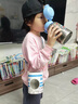 DEATKN德國保溫杯兒童純鈦杯寶寶吸管杯幼兒園學(xué)生顯溫便攜水壺水杯禮盒兒童鈦杯櫻花粉 1ml450ml 曬單實拍圖